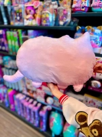 Мягкая игрушка Пушин Кот Кэт розовый 54 см