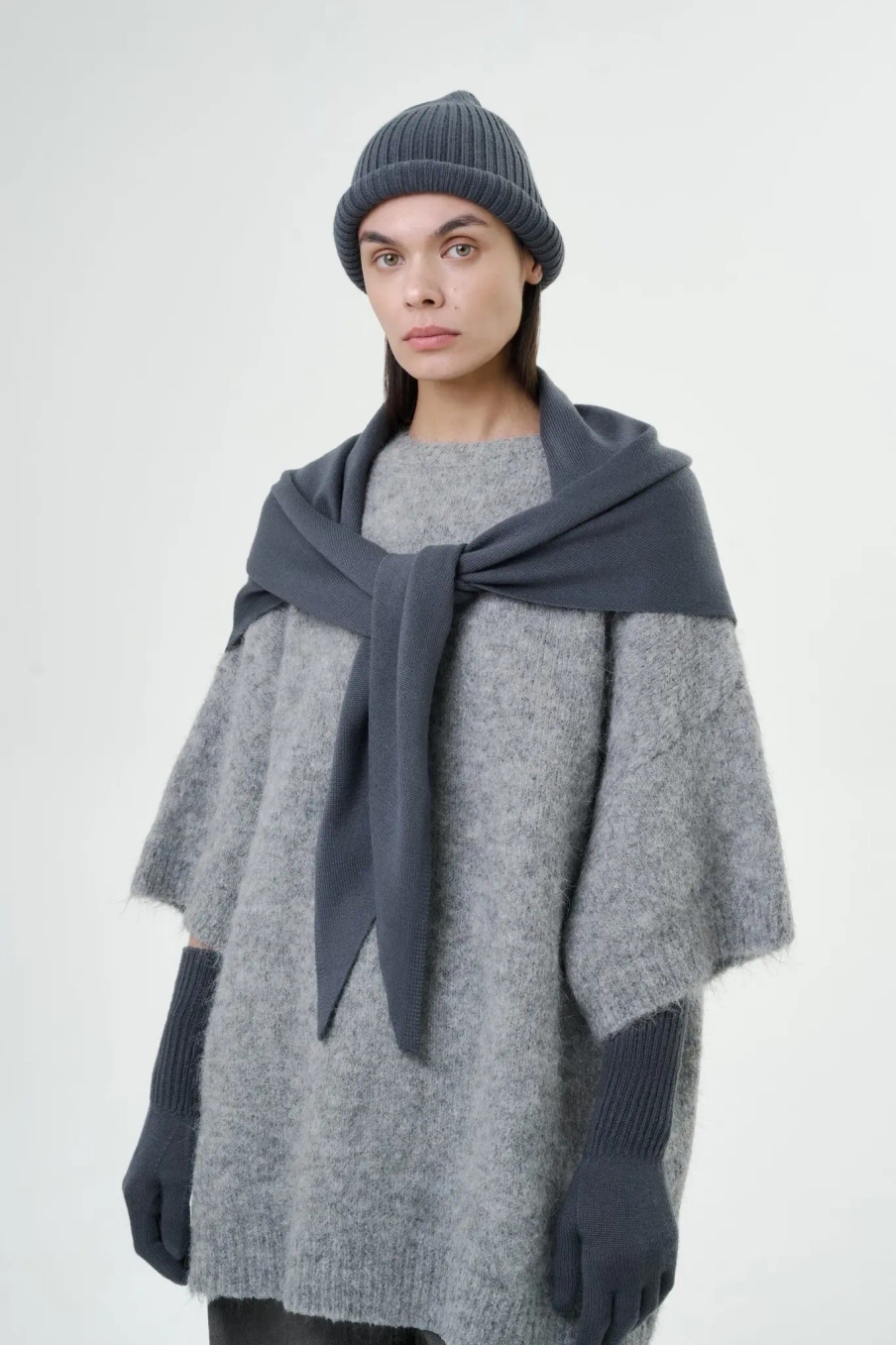 Шапка бини 3D KNIT