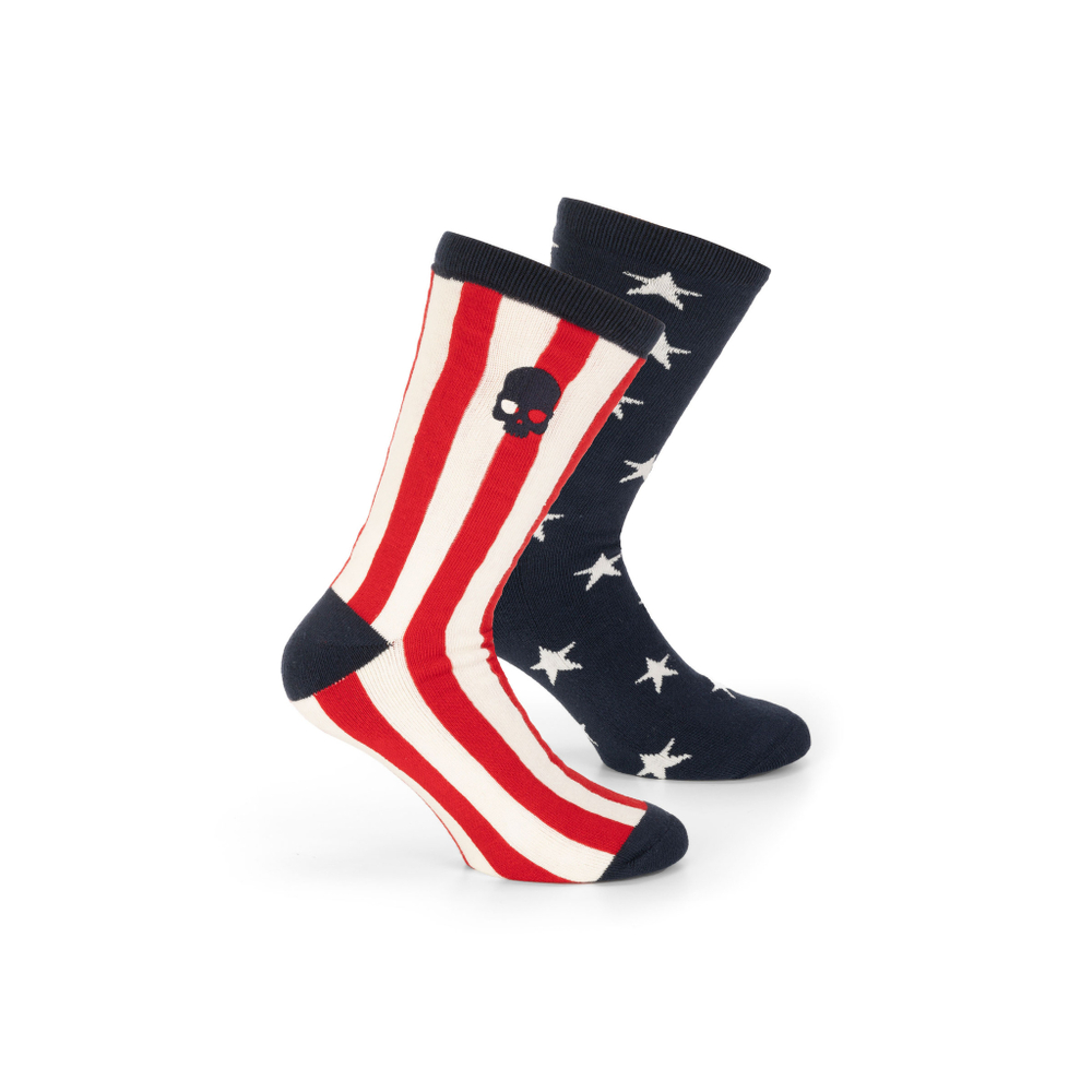 ОДЕЖДА ДЛЯ ТЕННИСА Носки унисекс, Носки для спорта HYDROGEN USA SOCKS .