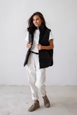 Жилет ko-ko-ko женский утеплённый черный