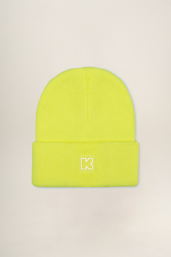 Шапка KUL'TURA "Logo K" Салатовый