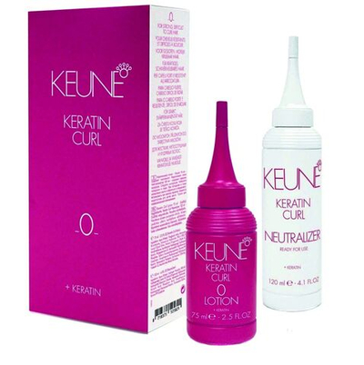 Набор лосьон 0 KEUNE Curl Lotion 0 кератиновый локон