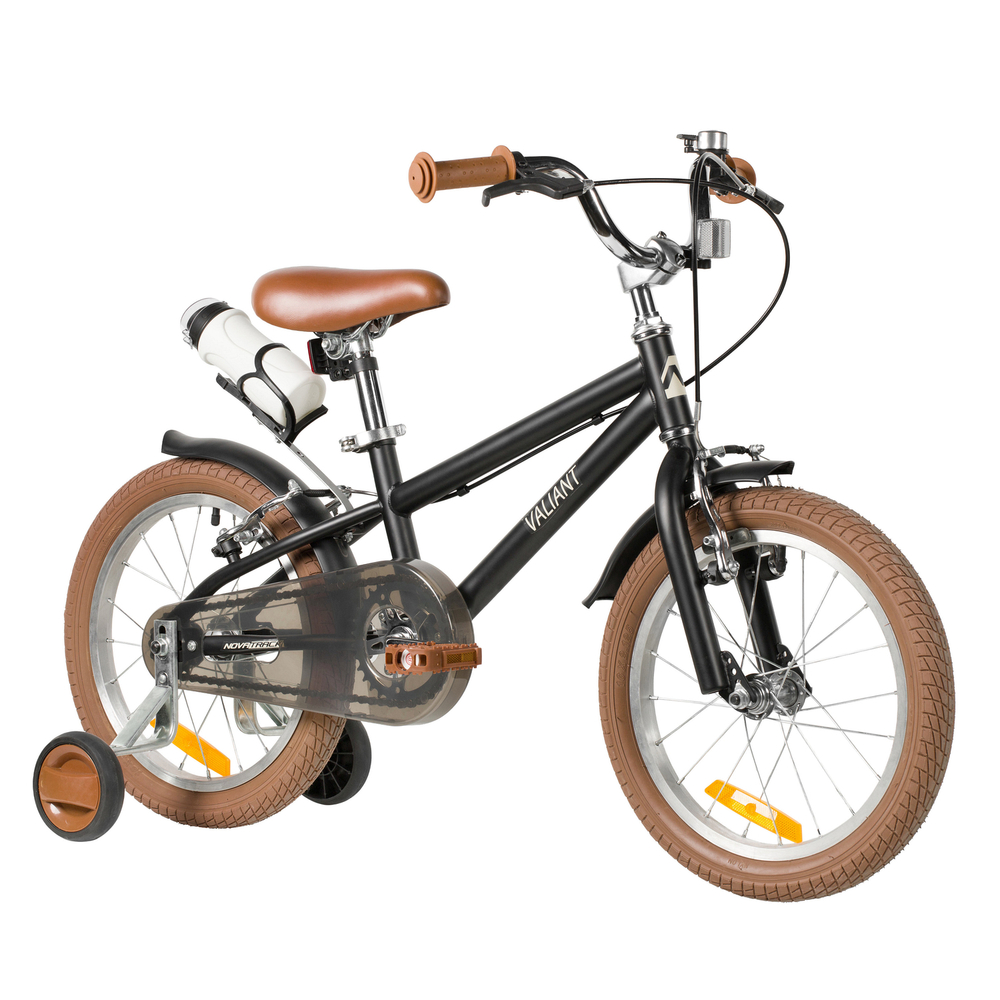 Велосипед 16" NOVATRACK VALIANT сталь чёрный