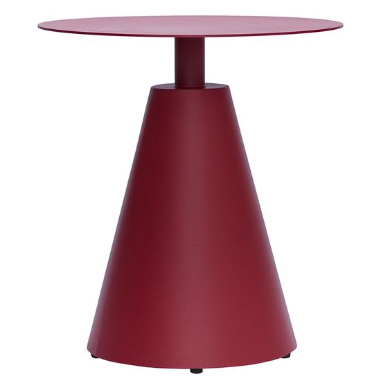 Столик кофейный marius, D50 см, красный