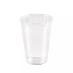 Стакан ЮПЛАСТ 200мл прозрачный (комплект 100 шт)