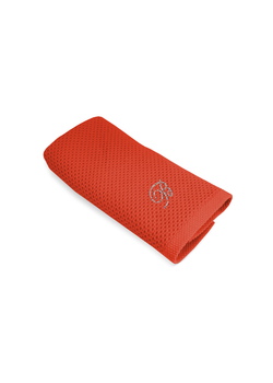 Вафельное полотенце B 70x35 (красный)