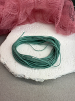 Шнур для плетения браслетов 0,6 мм, Винтажный ментол (5 м)
