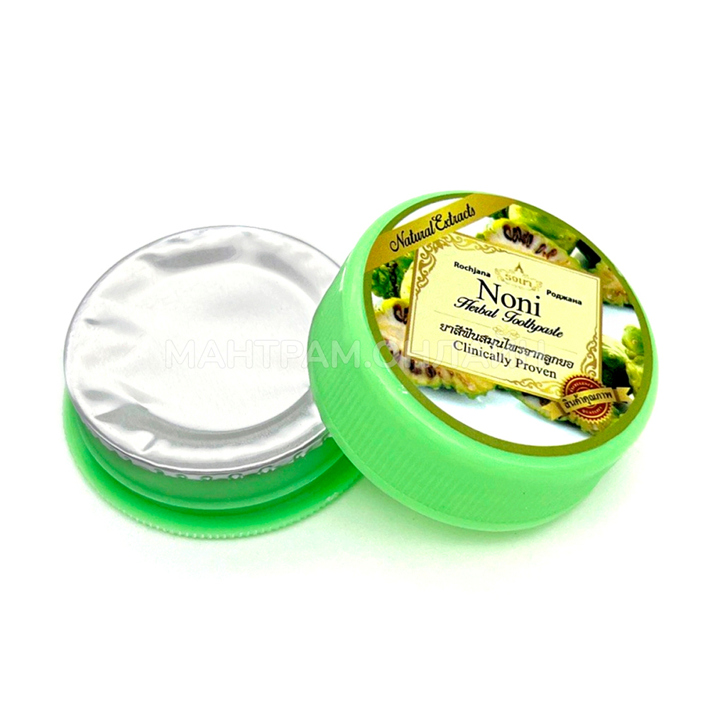 Зубная паста Rochjana Noni Toothpaste Нони (отбеливающая) 30 г