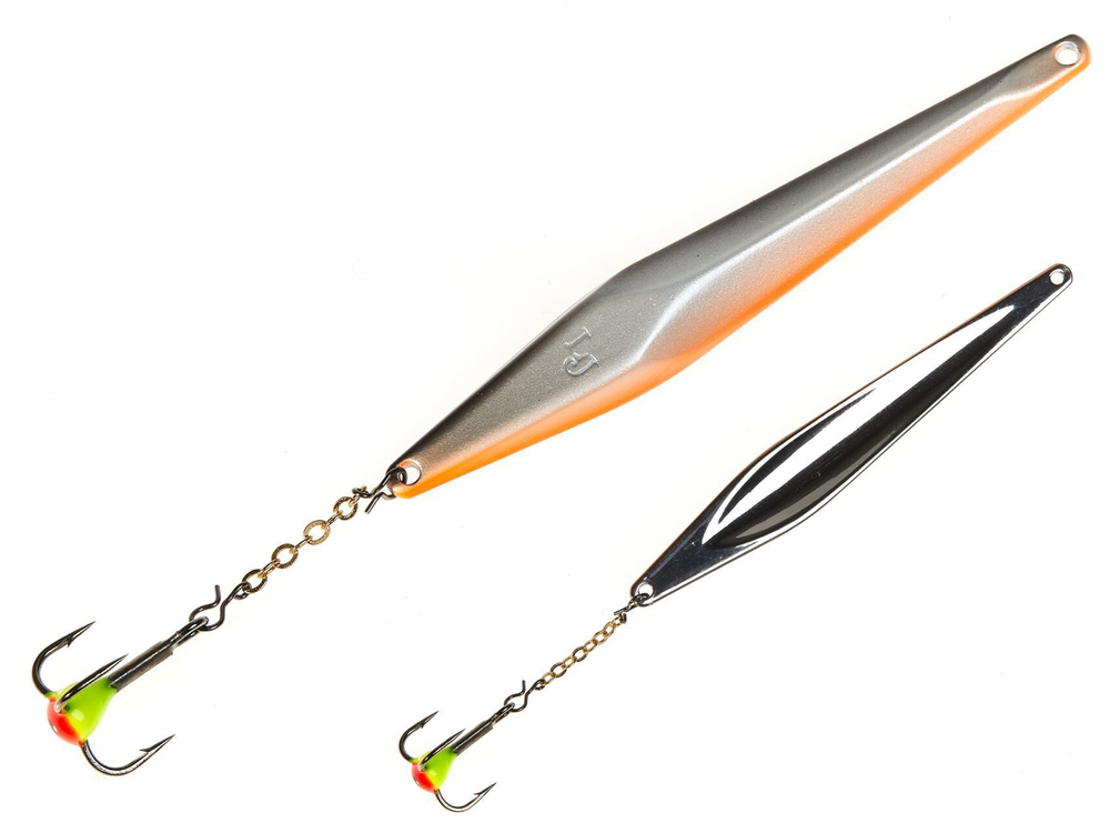 Блесна вертикальная Lucky John SHINER 55мм, цвет Minnow, арт. LJS75-M