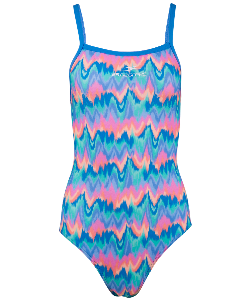 Купальник для плавания Stane Multicolor, полиэстер, антихлор, подростковый