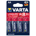 Элемент питания Varta LR6 BL/4 Longlife Max Power (комплект 4 шт)