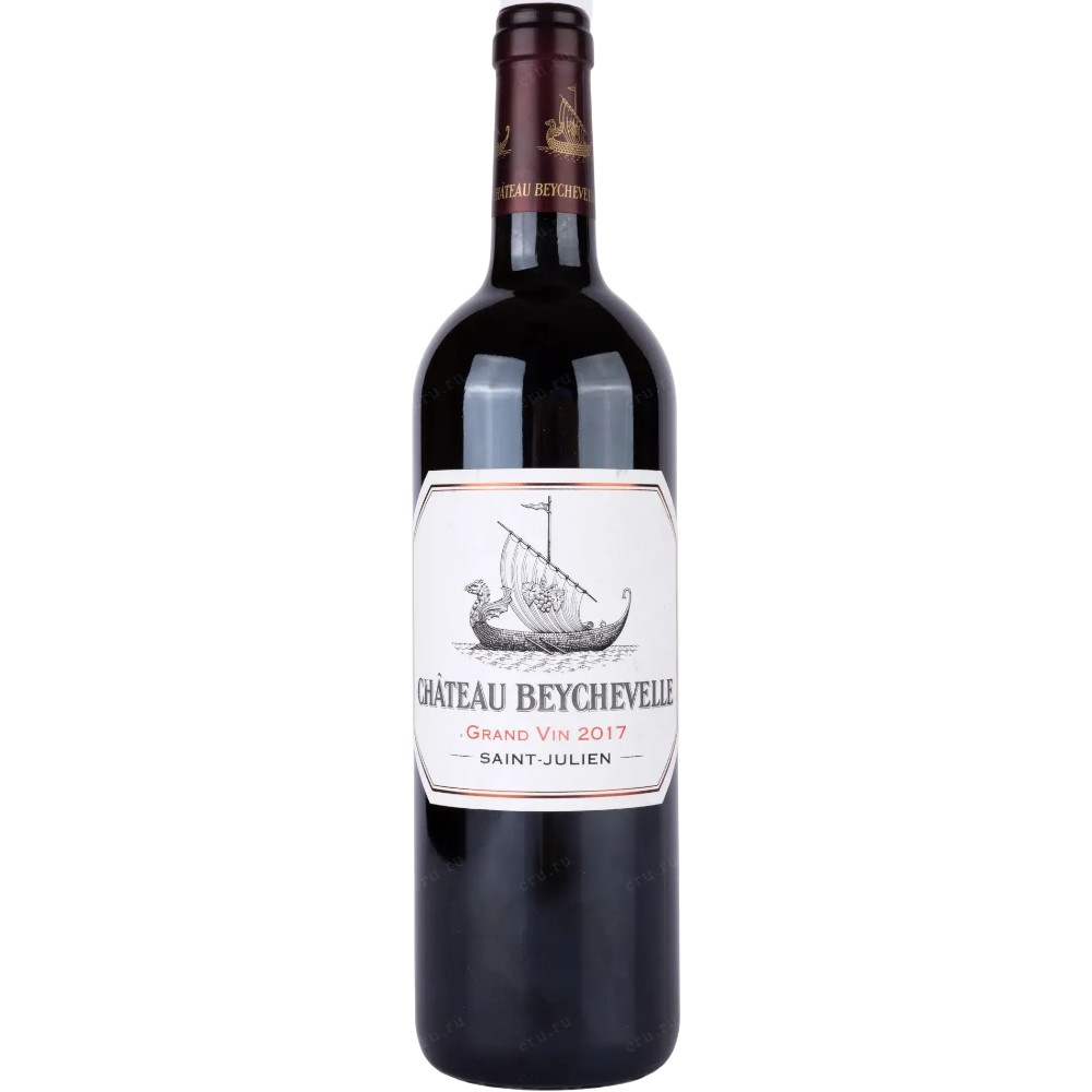 Вино Chateau Beychevelle Grand Cru 2017 0.75 л.