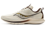 Saucony Kinvara 13 lightweight sports comfortable fabric shock absorption, non-slip, wear-resistant, breathable, lightweight low-top training running shoes for men and women the same beige