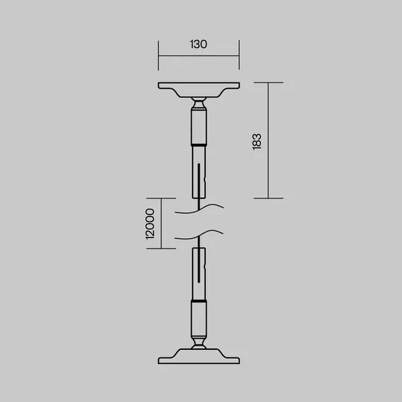 Тросовая система освещения 12м LM-B-12M Led Strip lm-b-12m
