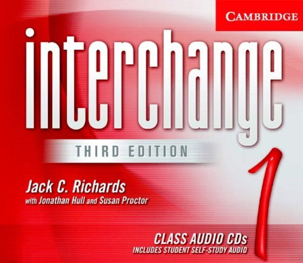 Interchange 3Ed level 1 Class Audio CD