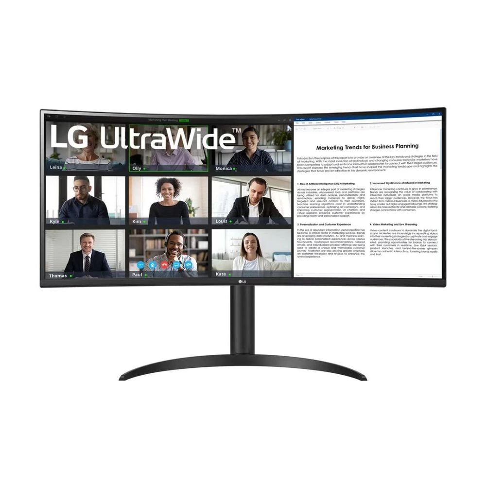 34" LG UltraWide 34WR55QK-B 100 Гц Ultra WQHD