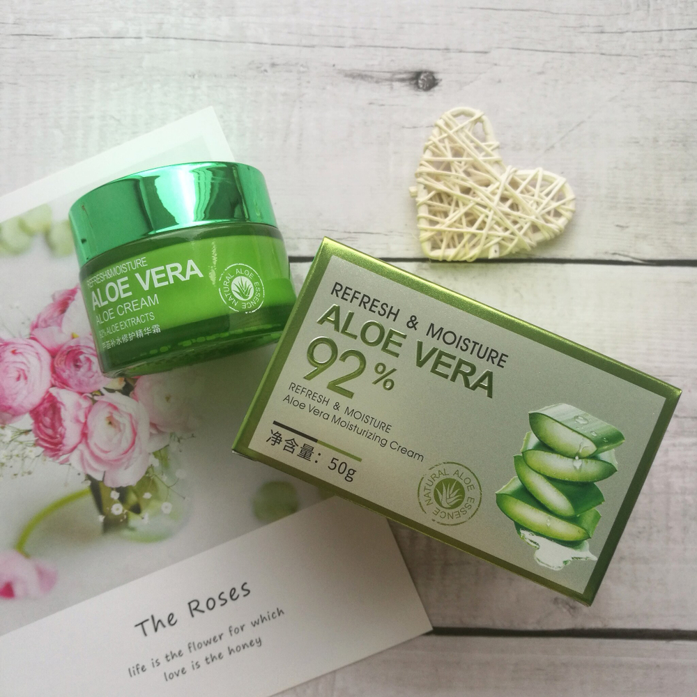 Увлажняющий крем для лица с алоэ вера, 50г