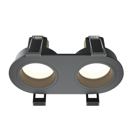 Светильник встраиваемый Maytoni   DL126-02-GU10-B