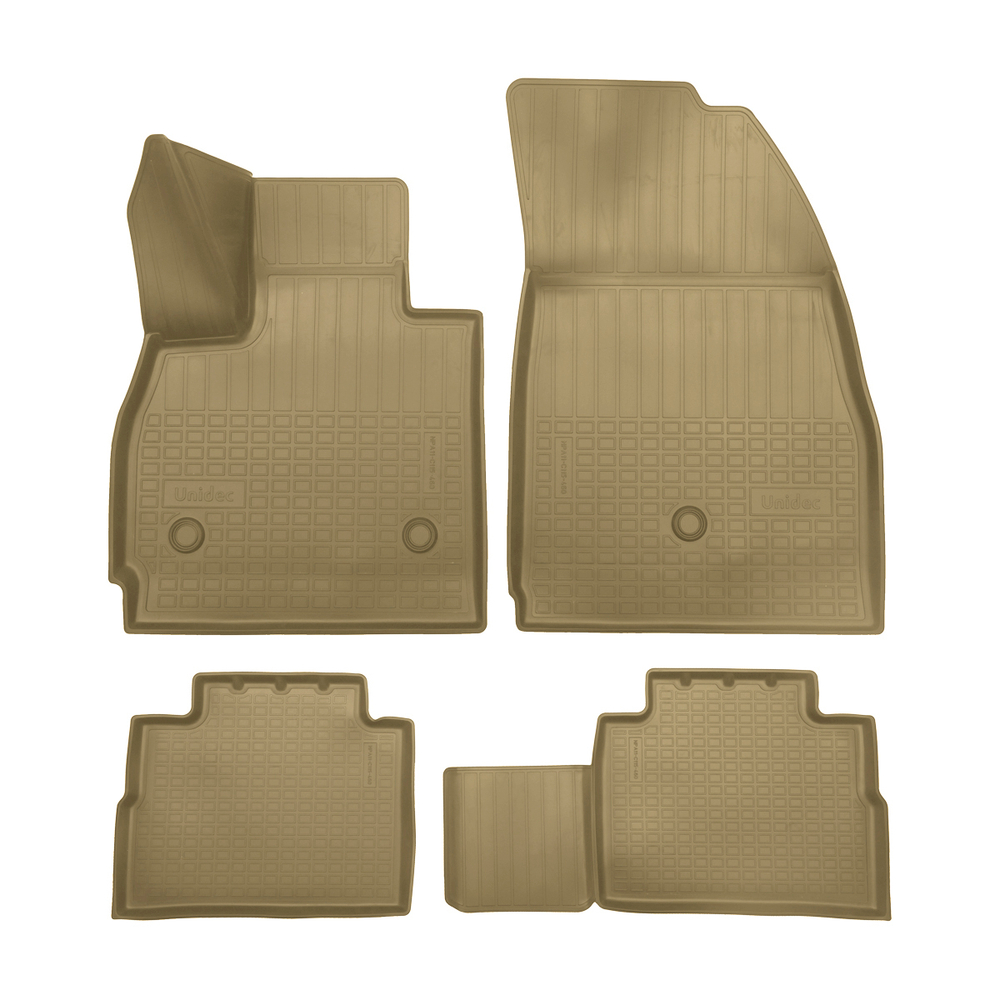Ковры в салон Norplast/Unidec для EXEED RX (2023-), Бежевый, арт.NPA11-C115-460-1-B