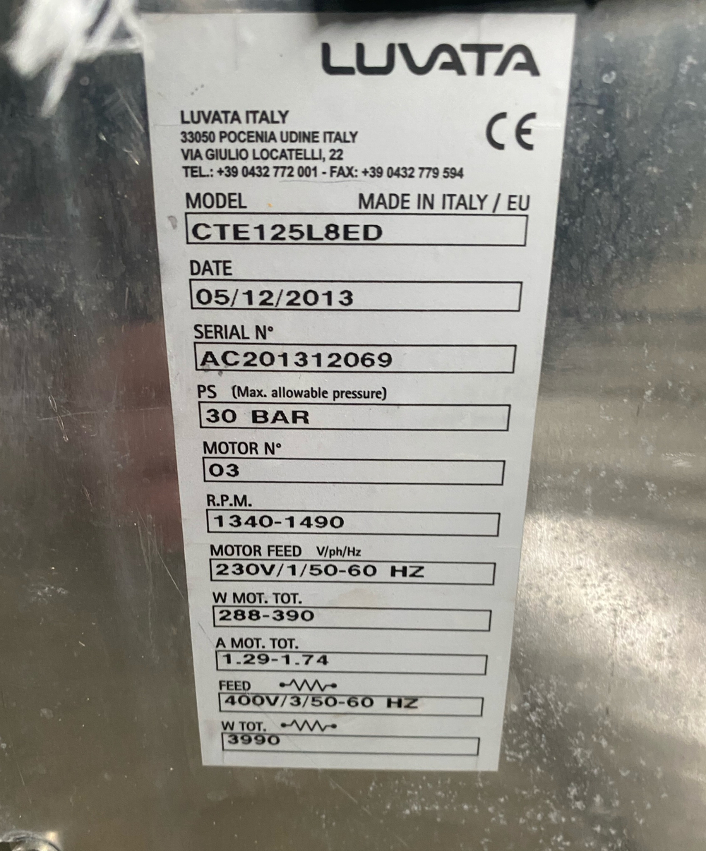 Воздушный охладитель Luvata CTE125L8ED