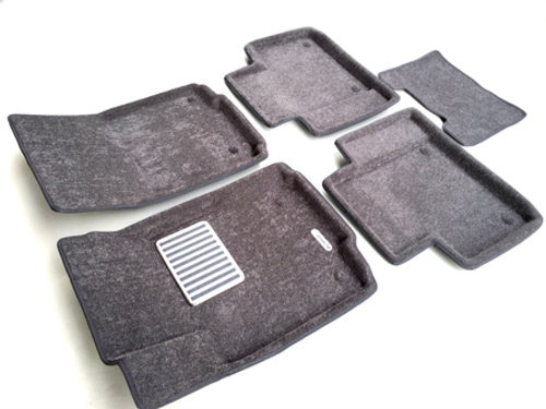 Коврики салона для MERCEDES W166 (GL, ML, GLE, GLS-Class) (2006-2018) Euromat 3D Lux серые. Арт. EM3D-003517G