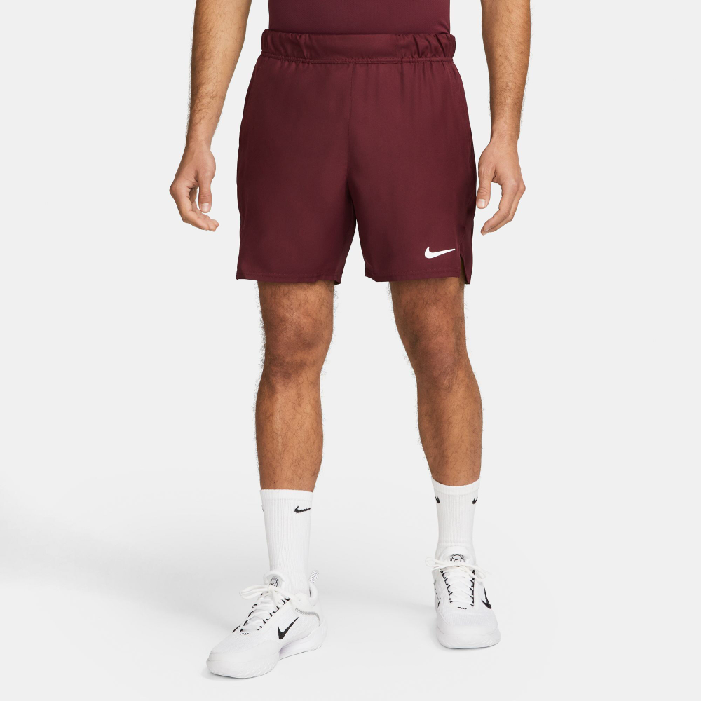 Мужские теннисные шорты Nike Dri-Fit Court 7in Shorts Men - Dark Red