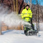 Снегоуборщик аккумуляторный Greenworks 82SN22 Арт. 2603307UB, 82V, 56 см, бесщеточный, c 1хАКБ 5АЧ и ЗУ