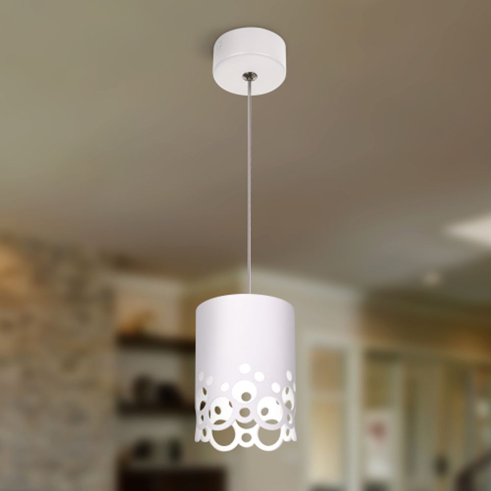 Cветильник потолочный ЭРА PL23 WH GX53 IP20 белый | Подвесные светильники