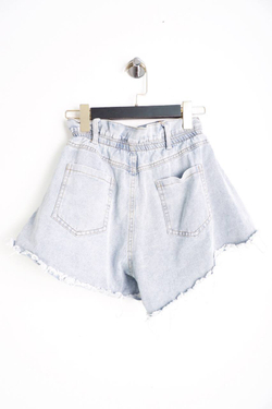 Шорты короткие джинсовые, визуально на 42 размер