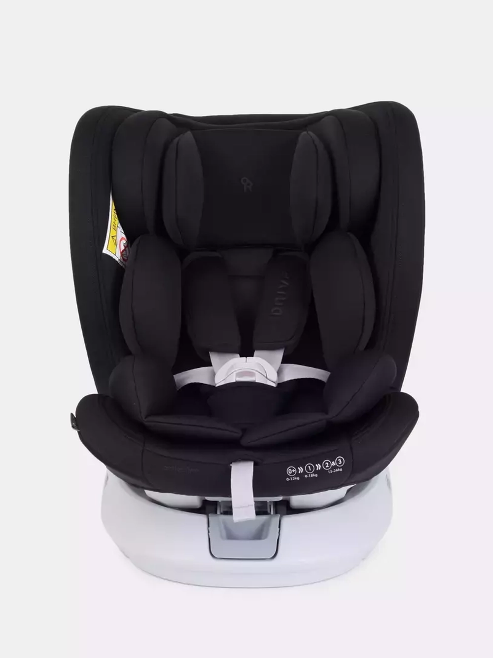 Автокресло Rant Drive Active Line 0/1/2/3 (0-36кг) Black/Черный isofix
