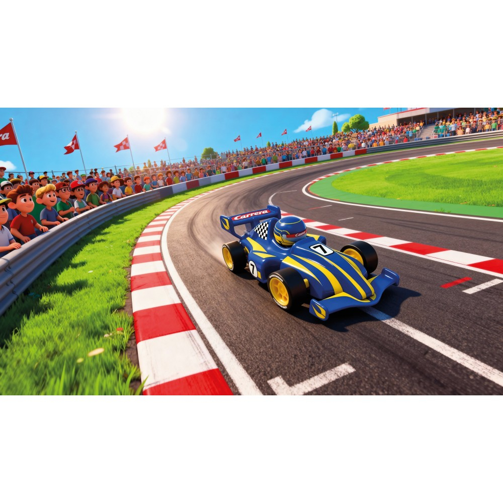 Carrera 1. First - Гоночная трасса FORMULA KIDZ 2,4 м + 2 машинки 63061