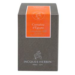 Чернила во флаконе Herbin Prestige 1798 50 мл Coraline d'Egypte оранжевые с серебряными блестками (15556JT) 3
