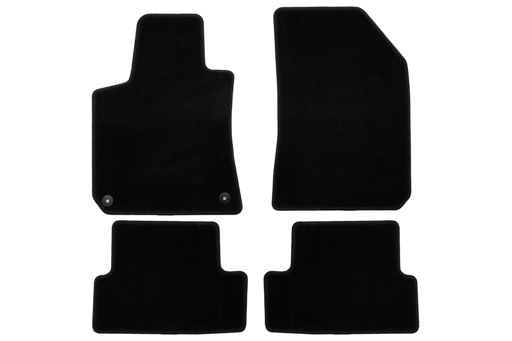 Коврики в салон для PEUGEOT 308 2012-2017, 2017-, хэтчбек, 4 шт. (текстиль) KLEVER01382501200K