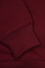 Свитшот бордовый фото манжет