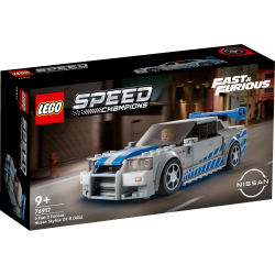 LEGO Speed Champions - Nissan Skyline GT-R (R34) из Форсажа 76917