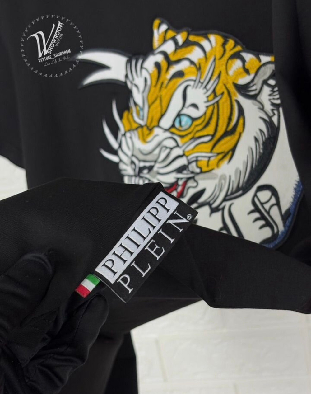 Футболка Philipp Plein Tiger Neck