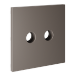 Накладка для розетки телевизионной оконечной TV+SAT, S70 (капучино)