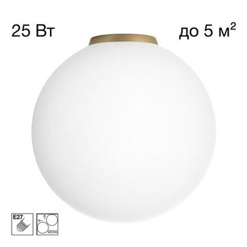 CL941D25B2 RON Накладной Св-к Шар База Золото