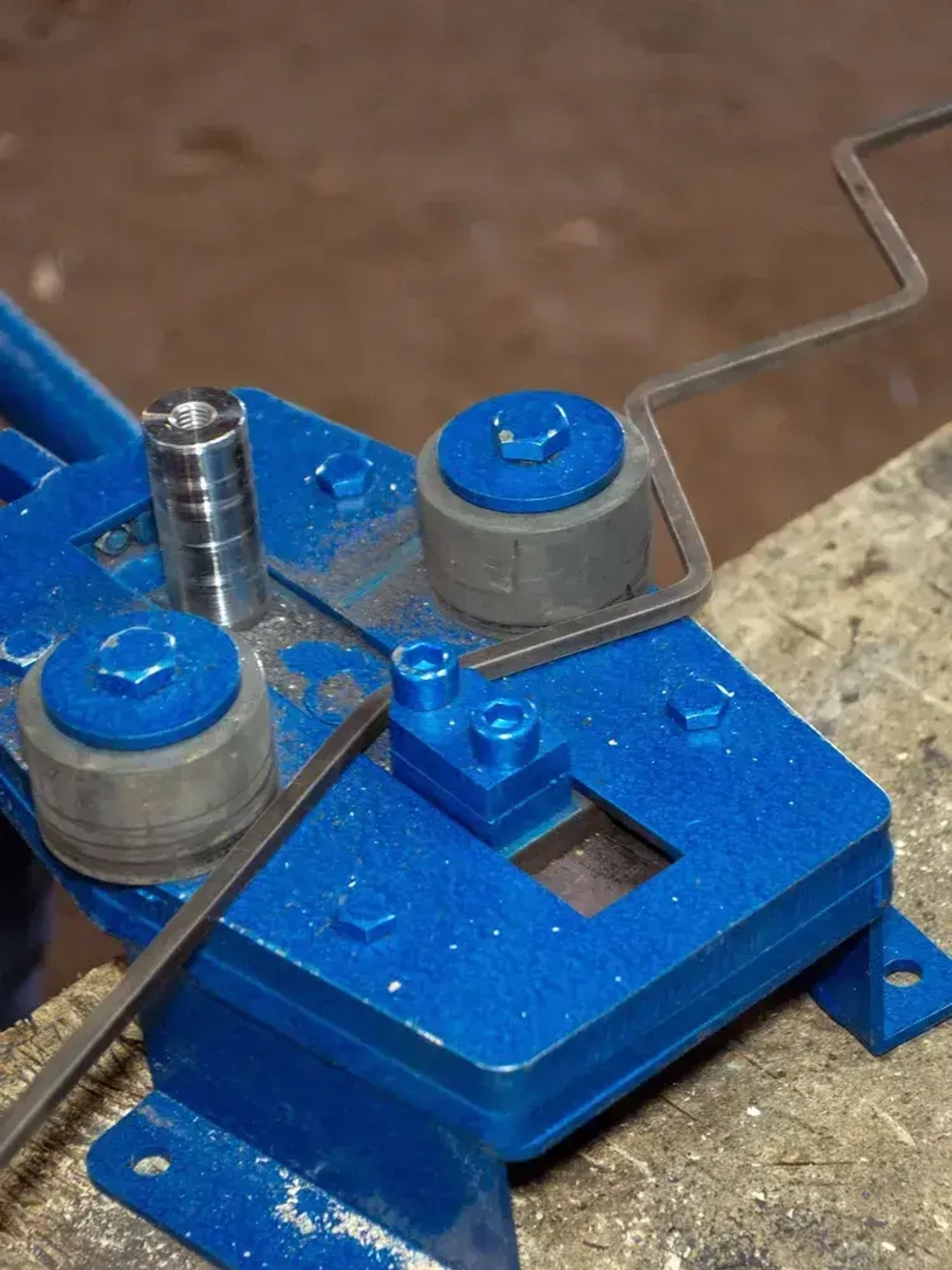 Станок холодной ковки Гнутик Булат/для римских завитков, дуг и колец разного диаметра