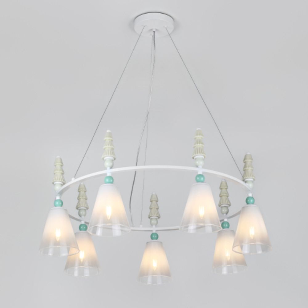 Люстра Rivoli Cataleya 4146-307 7 х Е27 60 Вт дизайн | Rivoli