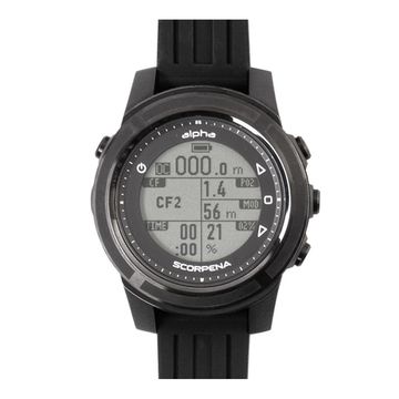 Компьютер для подводной охоты и фридайвинга Scorpena Alpha черный