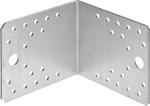 ЗУБР УК-2.0, 90 x 105 x 105 x 2 мм, цинк, крепежный уголок (310126-90-105)
