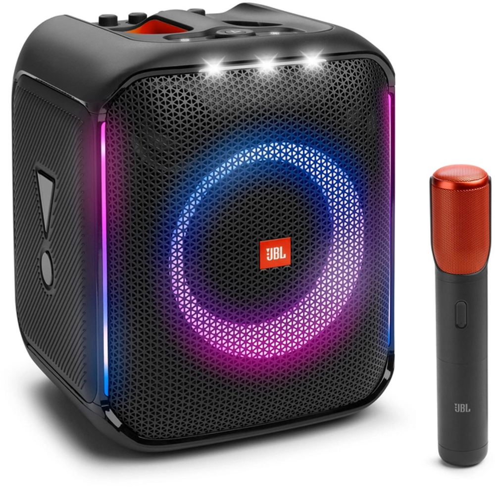 Портативная акустика JBL PARTY BOX ENCORE WITH MICROPHONE 100W (JBLPBENCORE1MICUK)