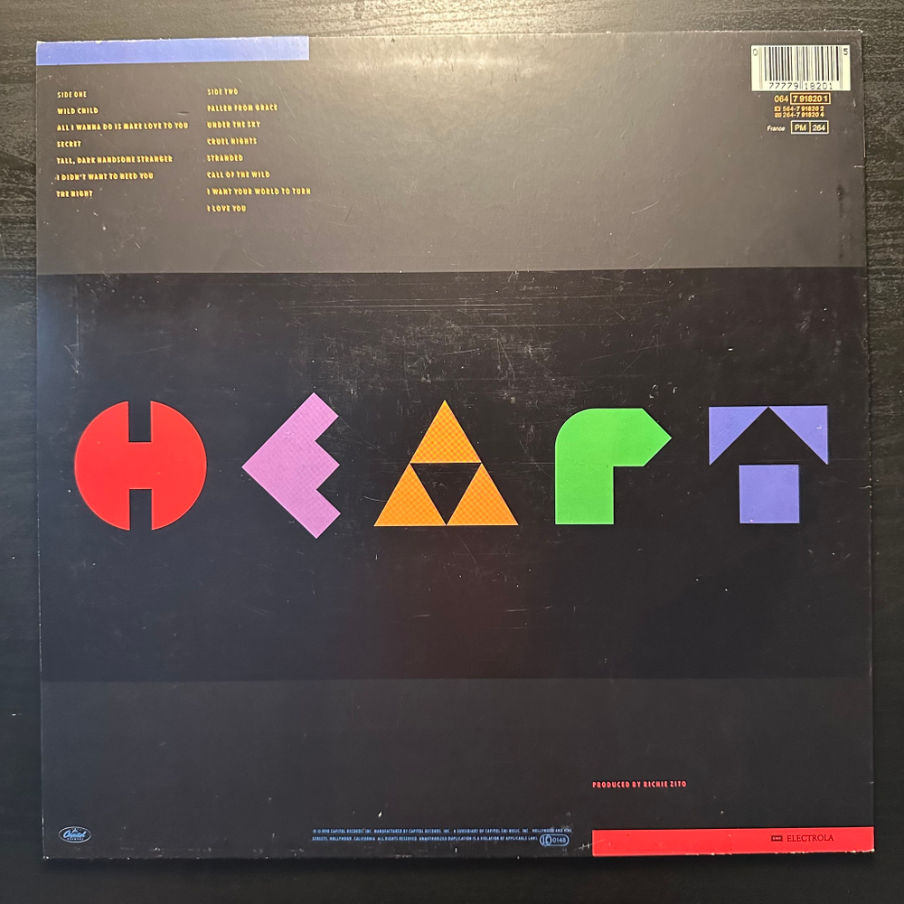 Heart - Brigade (Европа 1990г.)