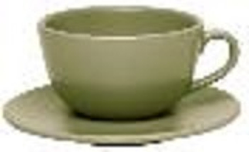 Пара Чайная Unni Oliva (Чашка 200Мл И Блюдце 14См) Oxford 102603, Ay04-5508