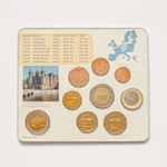 Germany 2007 Year Set (A, D, F, G, J) + 5 x 2 Euro: "Schwerin Castle (Mecklenburg-Vorpommern)" and "50th anniversary of the Treaty of Rome"