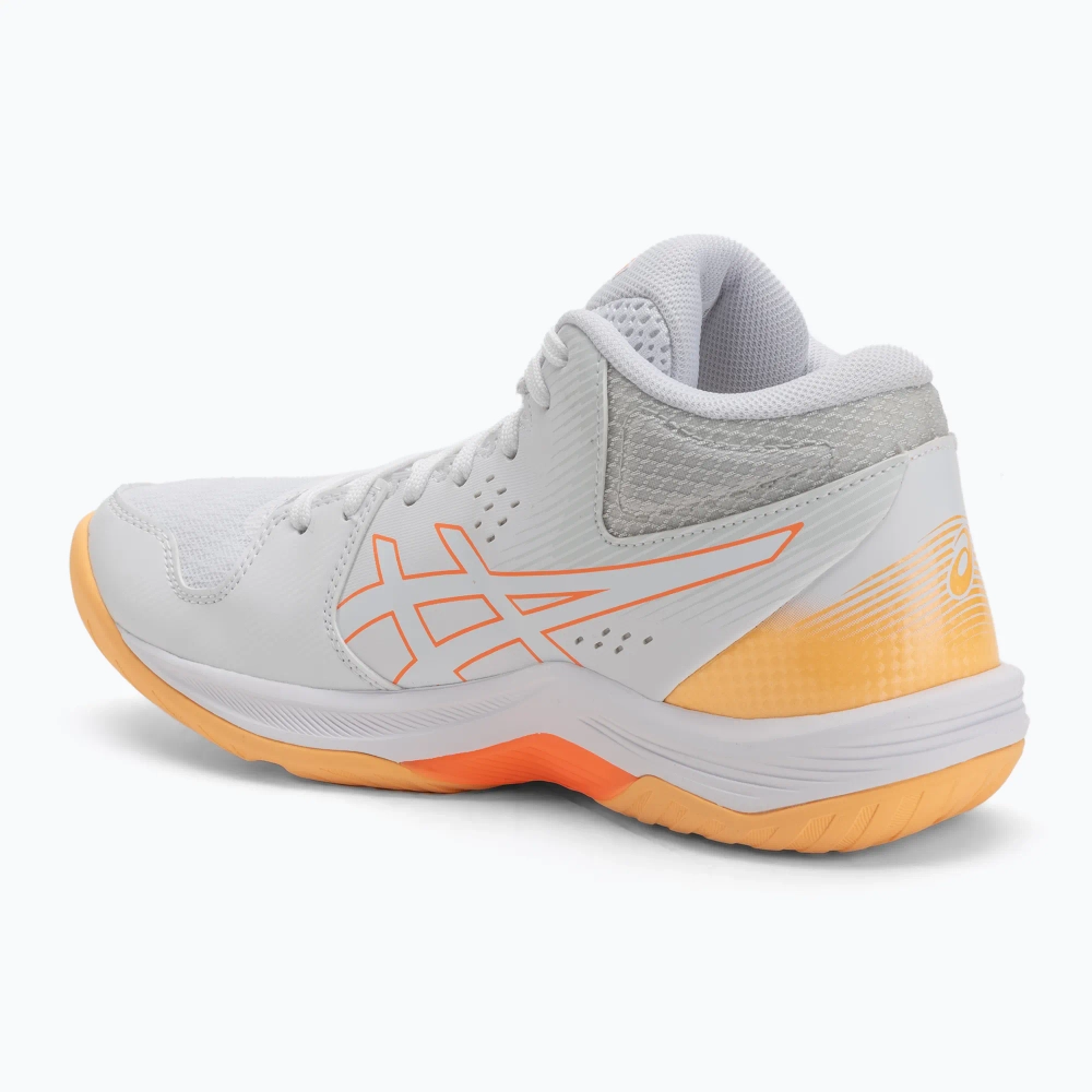 Кроссовки волейбольные ASICS Beyond FF MT white/vivid coral