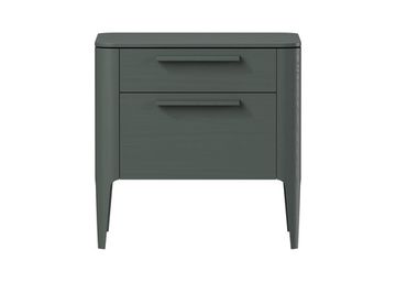 Тумба прикроватная Type oak 2 ящика ширина 50 см (темно-серый)