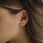 Пусет Hemisphere, позолота