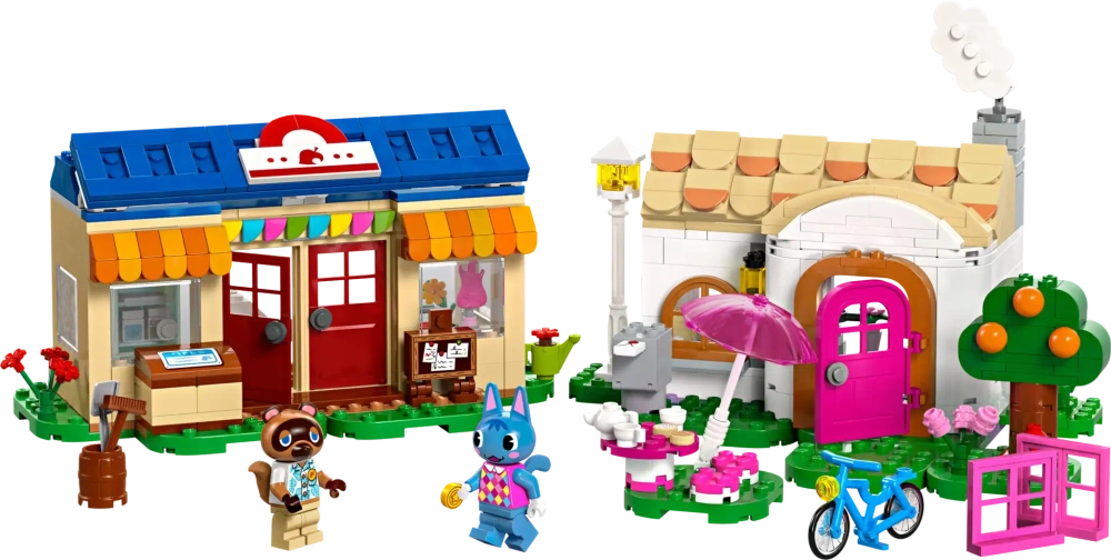 Конструктор LEGO Animal Crossing 77050 Уголок Нука и дом Рози